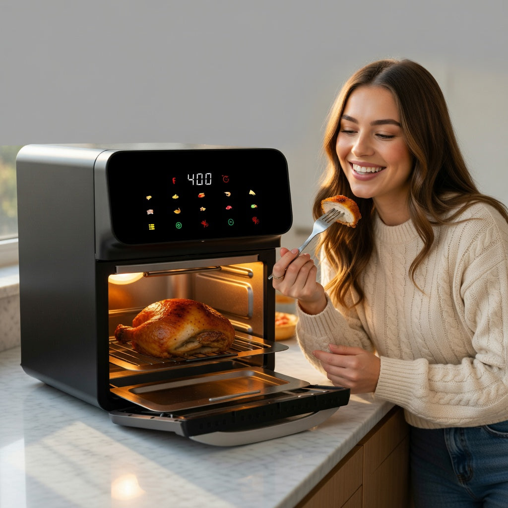 Rotisserie built in
